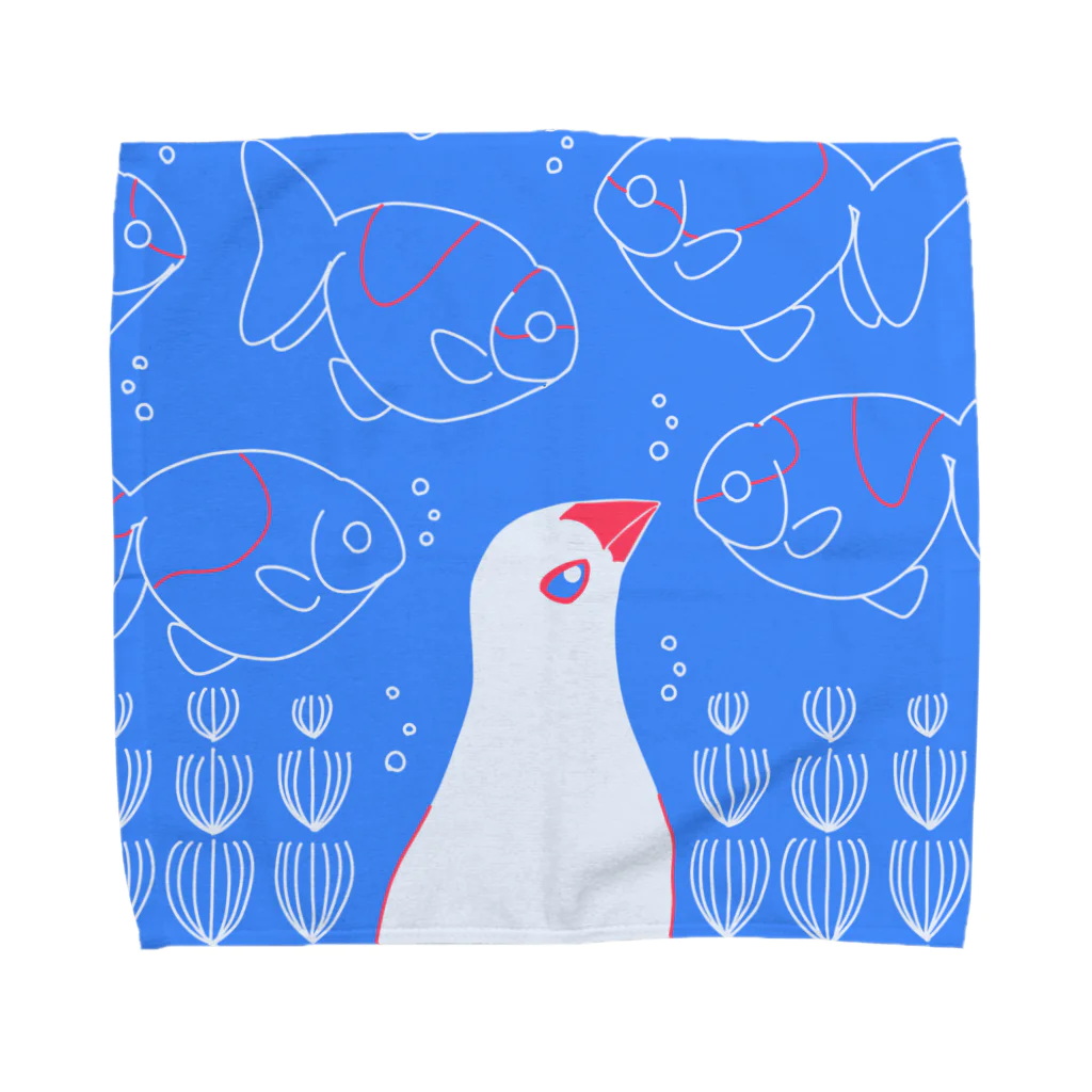 びゃっこ📛のBUNCHO (Yatomi City ver.) Towel Handkerchief