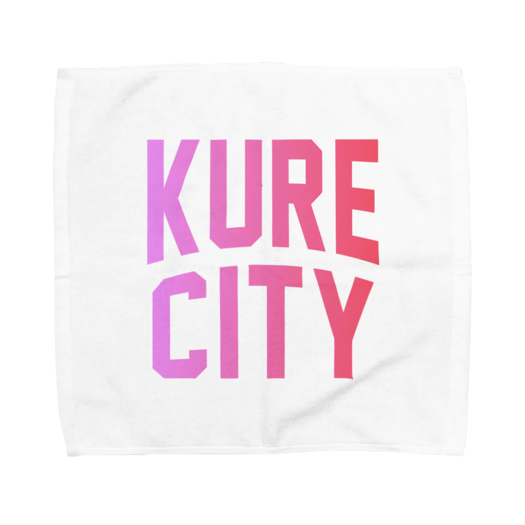 JIMOTOE Wear Local Japanの呉市 KURE CITY Towel Handkerchief