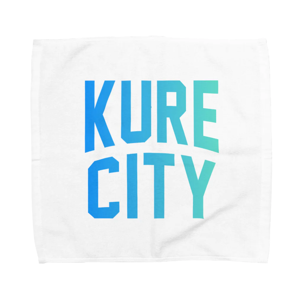 JIMOTOE Wear Local Japanの呉市 KURE CITY Towel Handkerchief