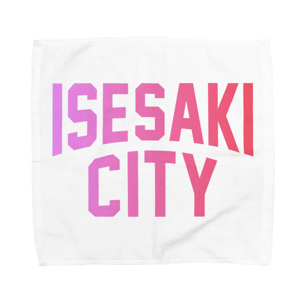 JIMOTO Wear Local Japanの伊勢崎市 ISESAKI CITY タオルハンカチ