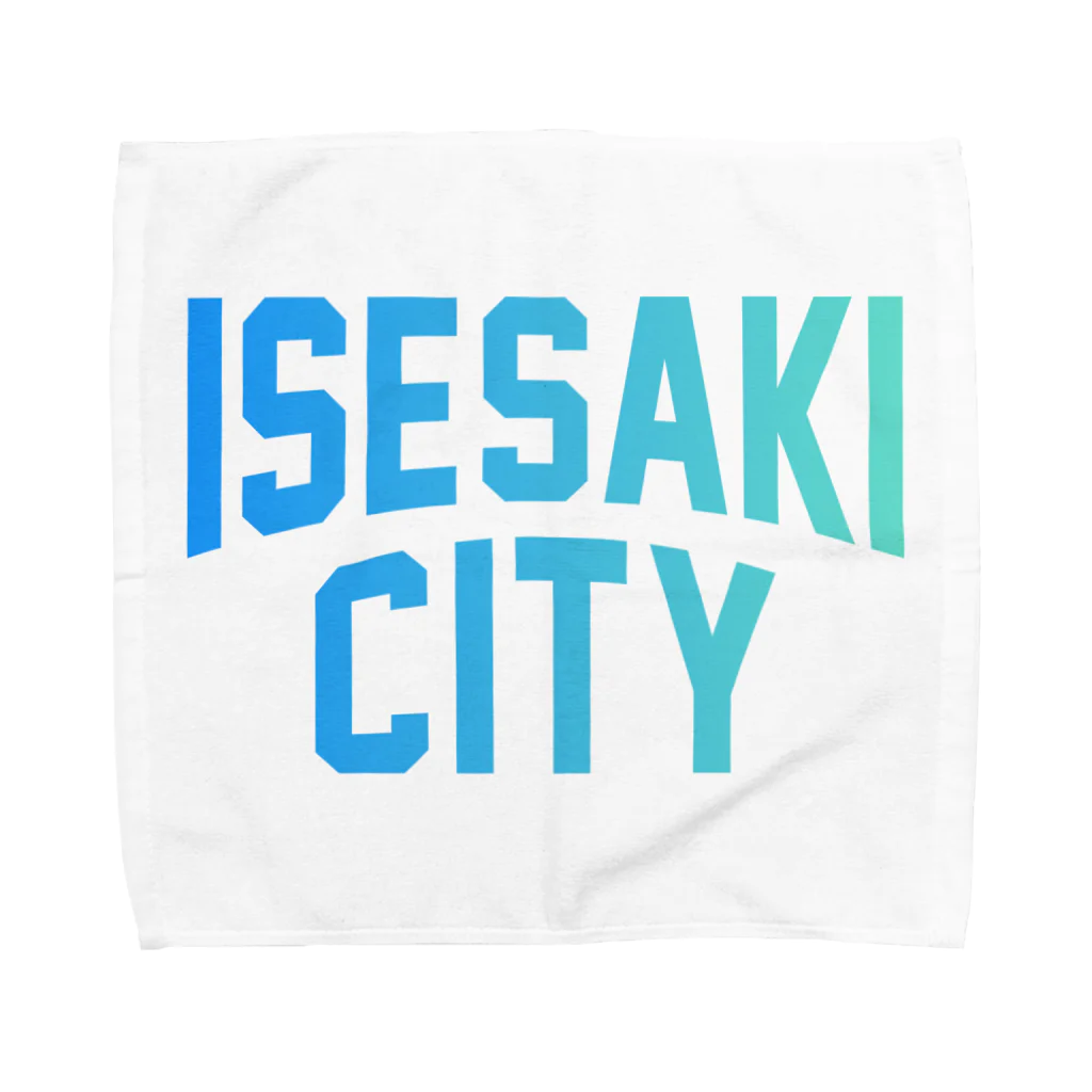 JIMOTO Wear Local Japanの伊勢崎市 ISESAKI CITY タオルハンカチ