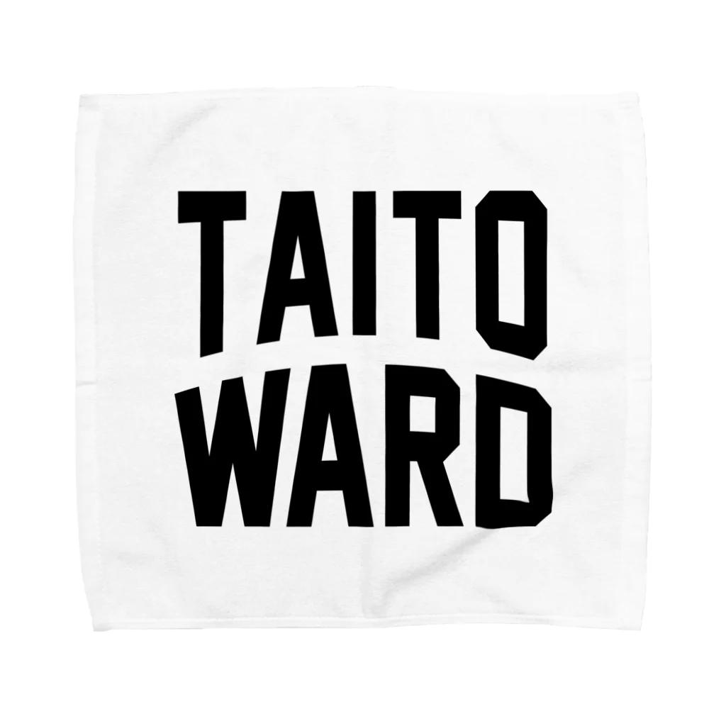 JIMOTO Wear Local Japanの台東区 TAITO WARD タオルハンカチ