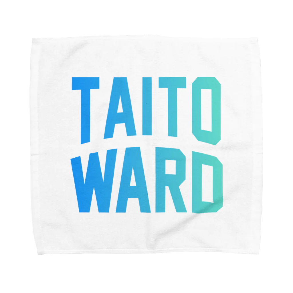 JIMOTO Wear Local Japanの台東区 TAITO WARD タオルハンカチ