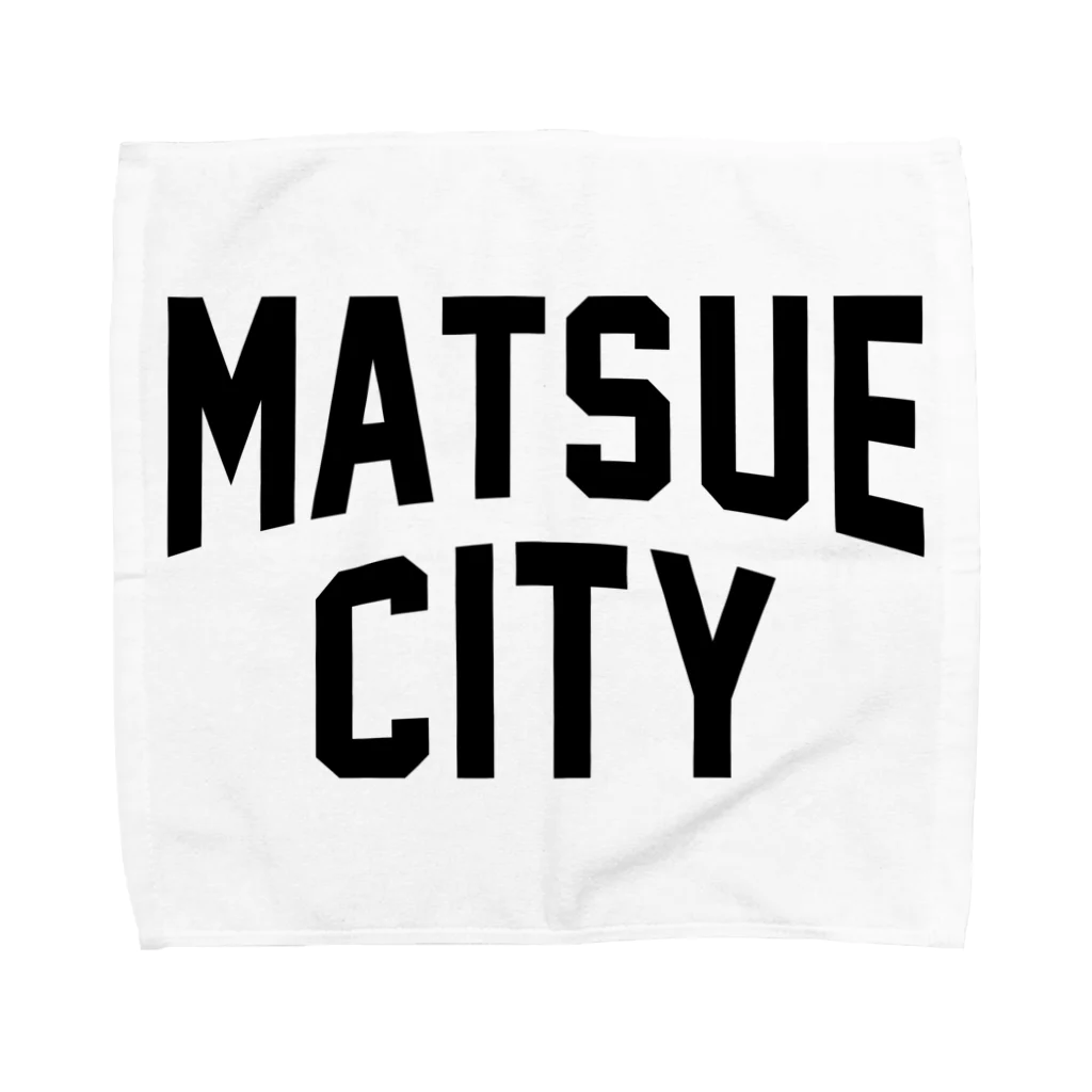 JIMOTO Wear Local Japanの松江市 MATSUE CITY タオルハンカチ