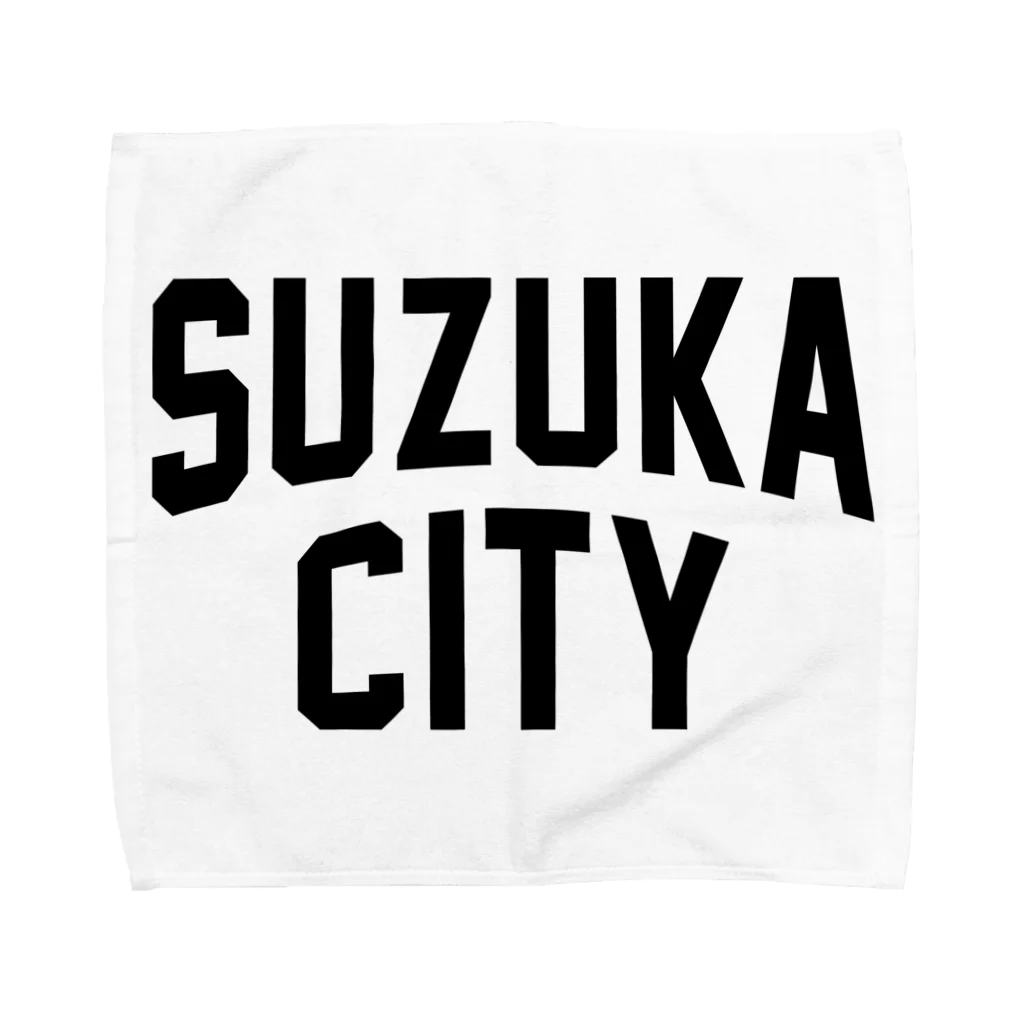 JIMOTO Wear Local Japanの鈴鹿市 SUZUKA CITY タオルハンカチ