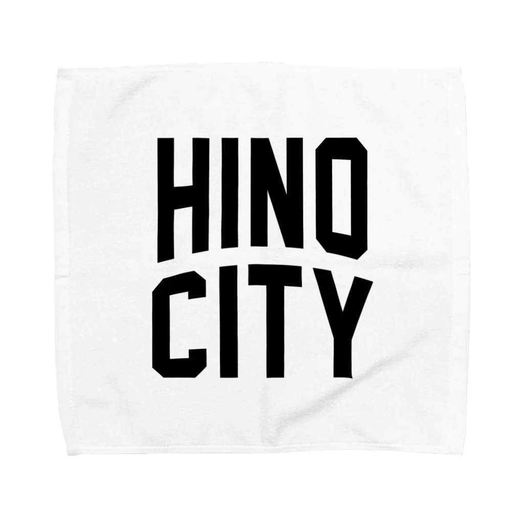 JIMOTO Wear Local Japanの日野市 HINO CITY タオルハンカチ