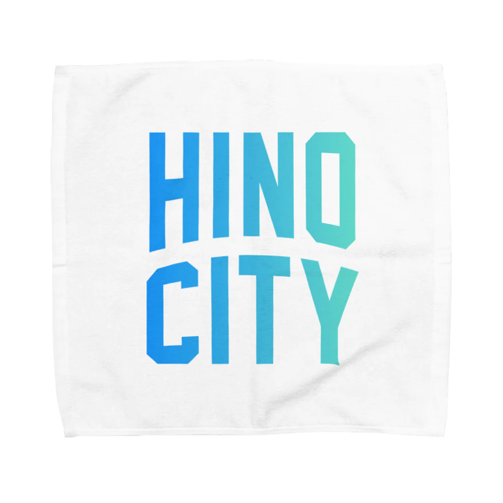 JIMOTO Wear Local Japanの日野市 HINO CITY タオルハンカチ