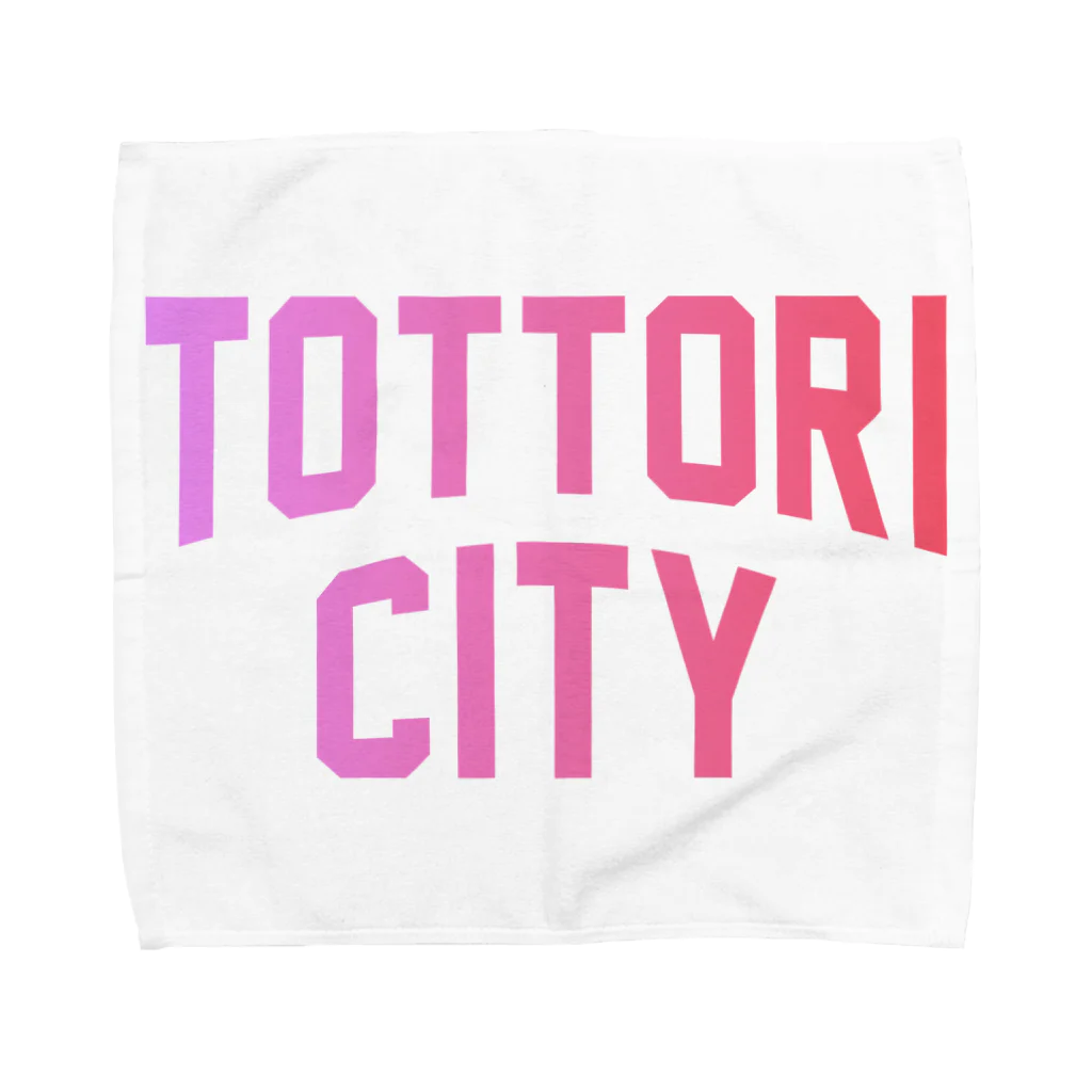 JIMOTO Wear Local Japanの鳥取市 TOTTORI CITY タオルハンカチ