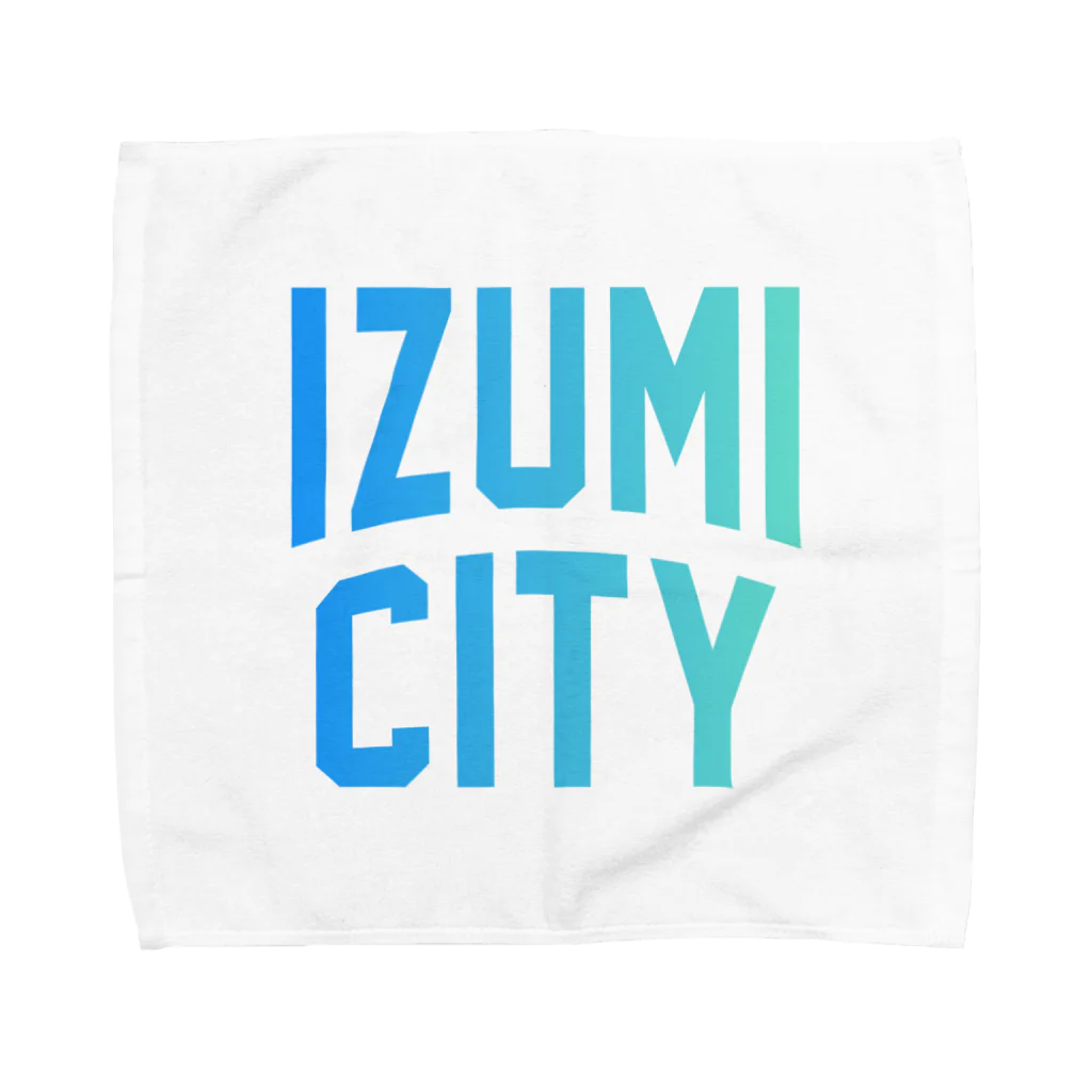 JIMOTO Wear Local Japanの和泉市 IZUMI CITY タオルハンカチ