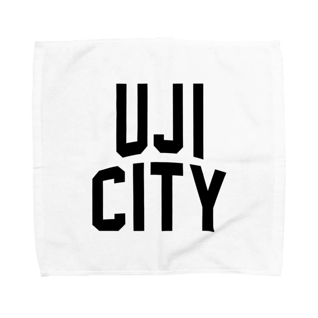 JIMOTO Wear Local Japanの宇治市 UJI CITY タオルハンカチ