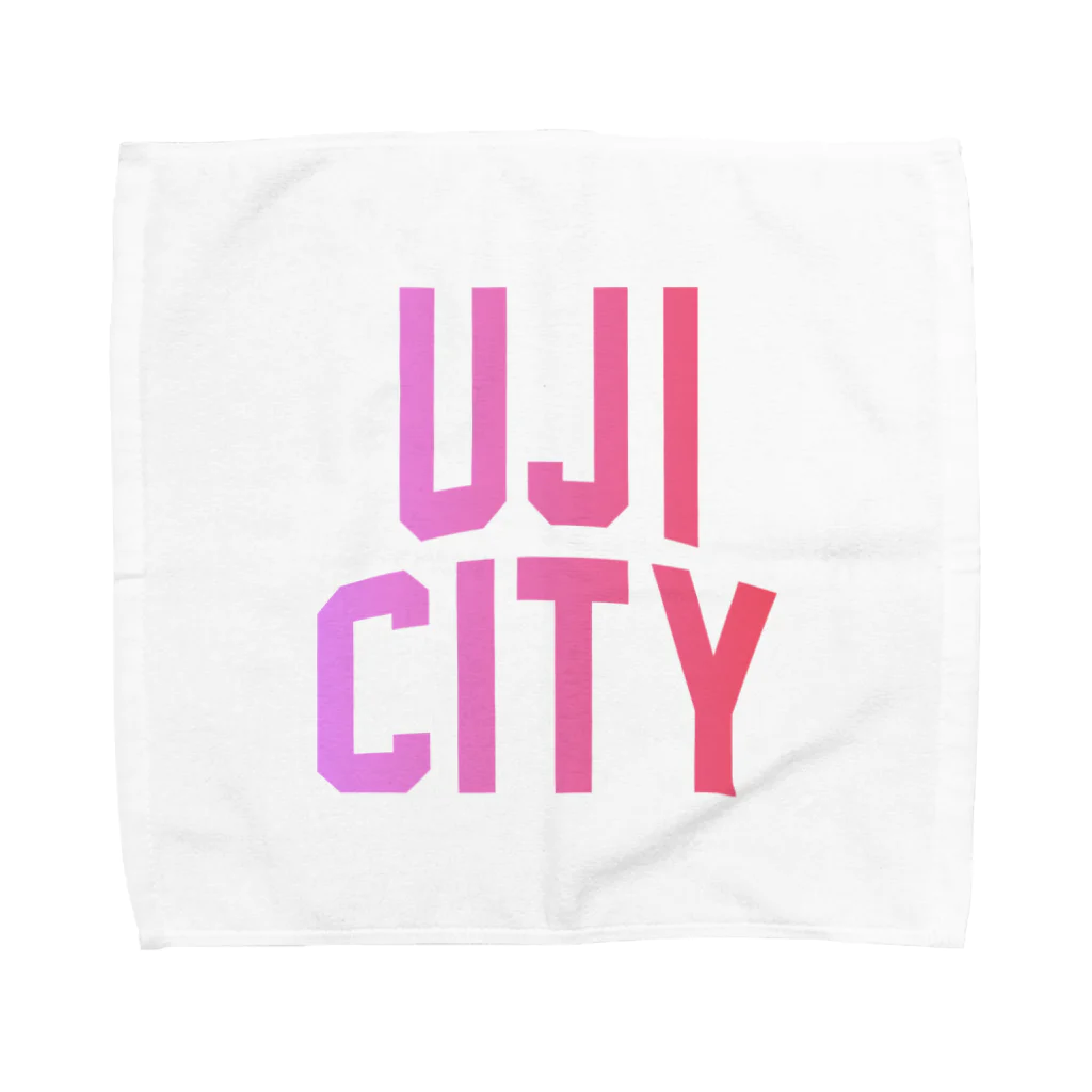 JIMOTOE Wear Local Japanの宇治市 UJI CITY タオルハンカチ