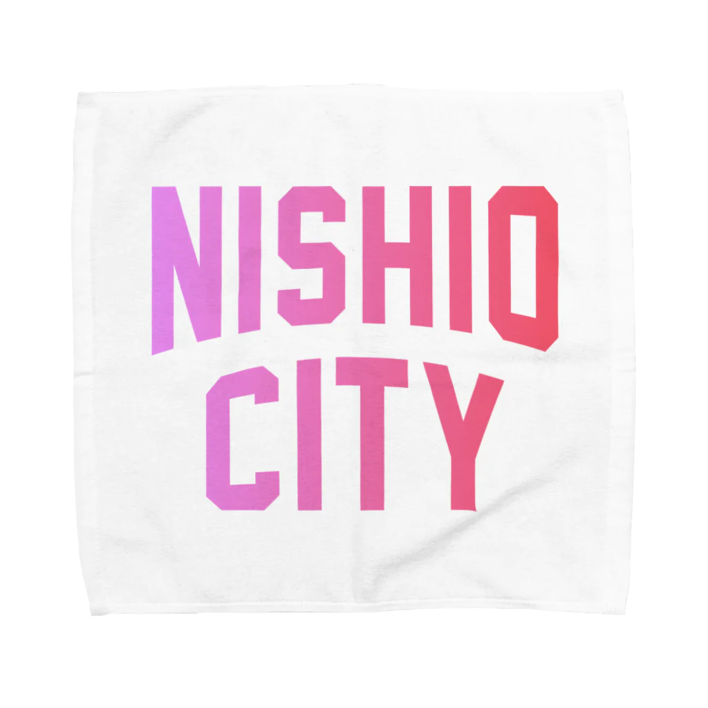 JIMOTO Wear Local Japanの西尾市 NISHIO CITY タオルハンカチ
