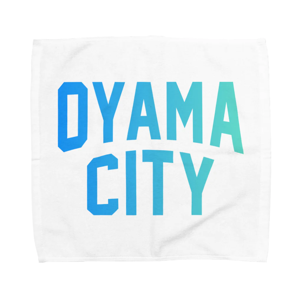 JIMOTO Wear Local Japanの小山市 OYAMA CITY タオルハンカチ