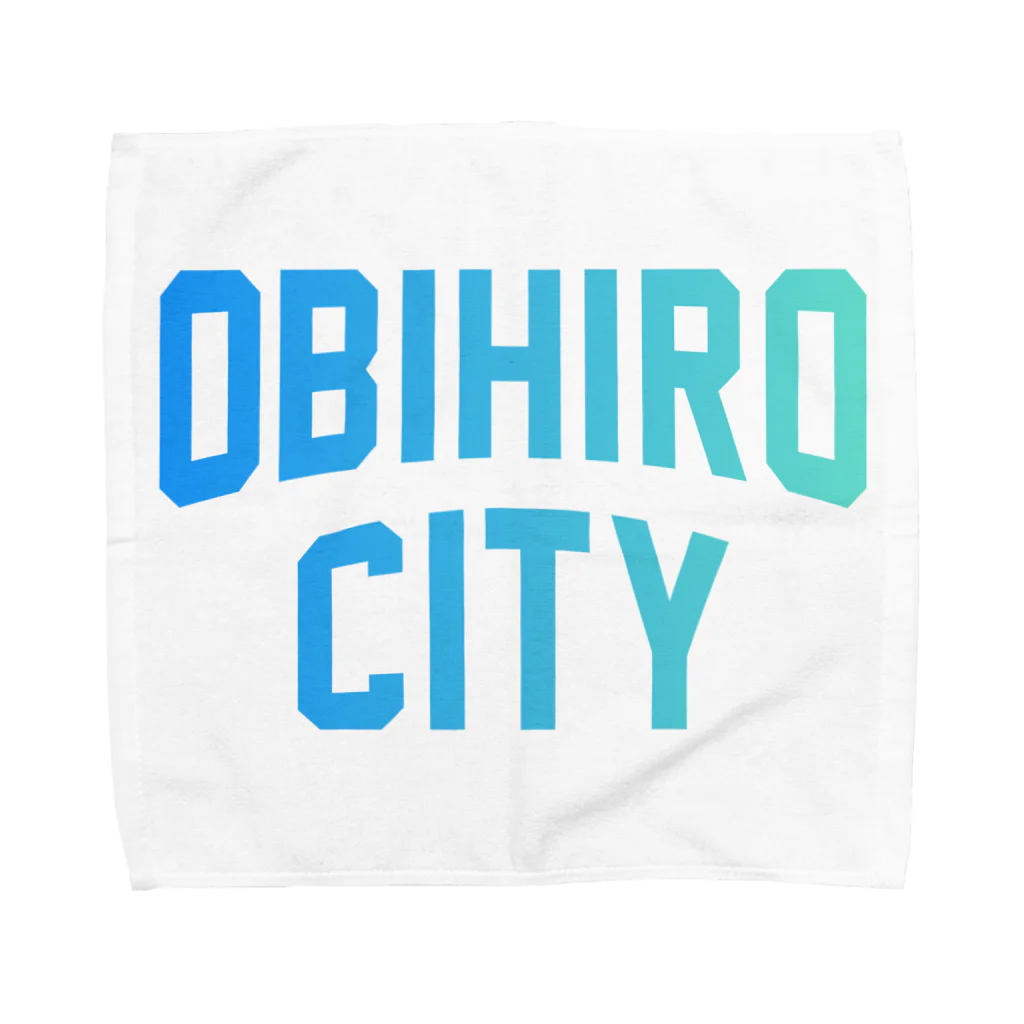 JIMOTO Wear Local Japanの帯広市 OBIHIRO CITY タオルハンカチ