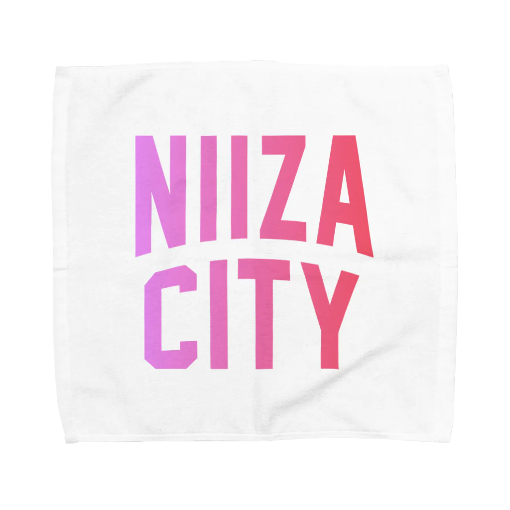 JIMOTO Wear Local Japanの新座市 NIIZA CITY タオルハンカチ