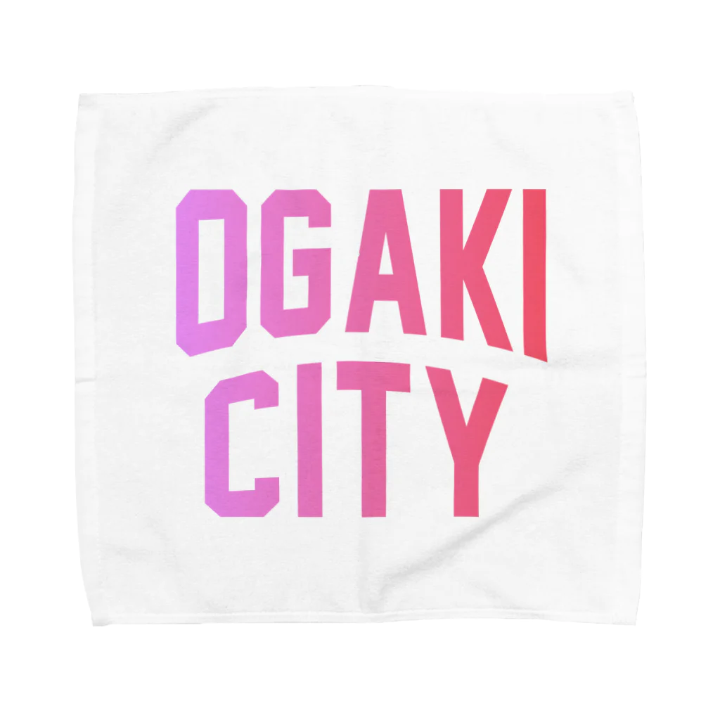 JIMOTO Wear Local Japanの大垣市 OGAKI CITY タオルハンカチ