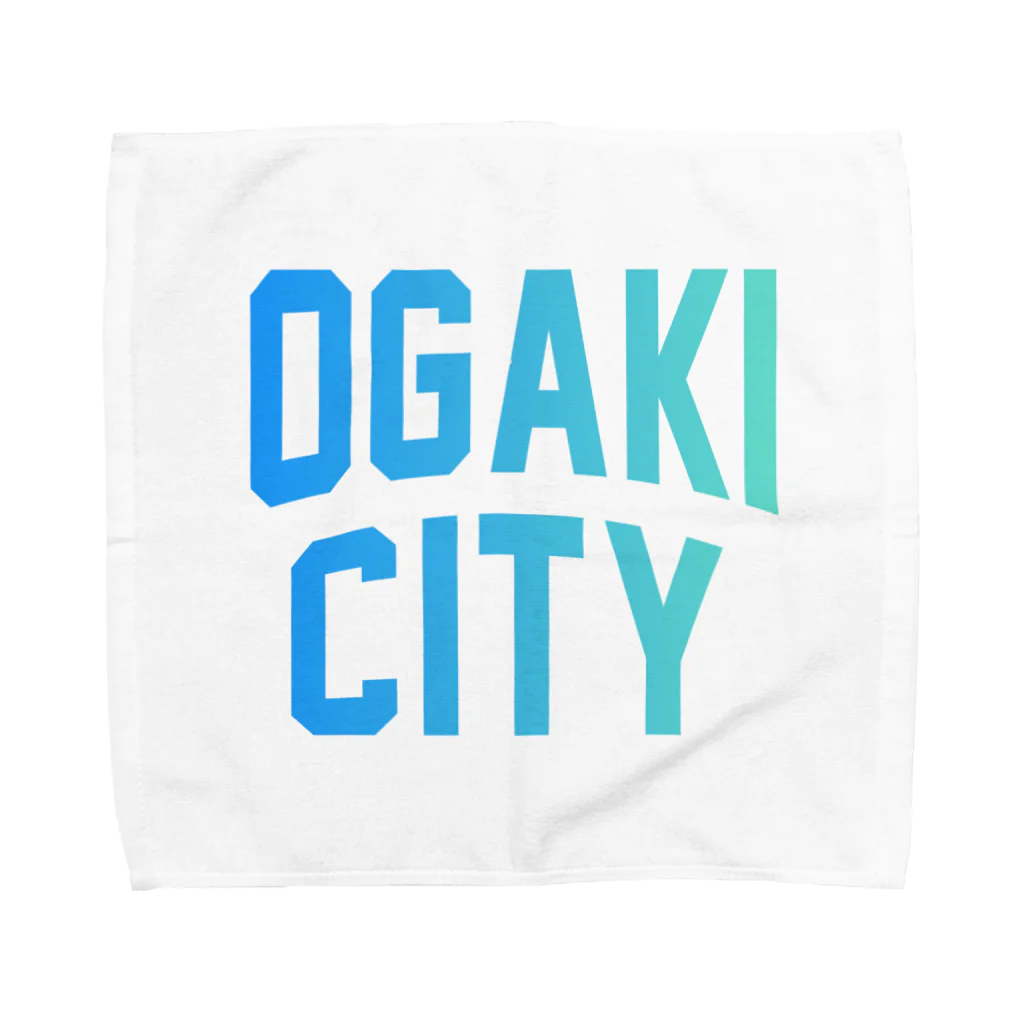 JIMOTO Wear Local Japanの大垣市 OGAKI CITY タオルハンカチ