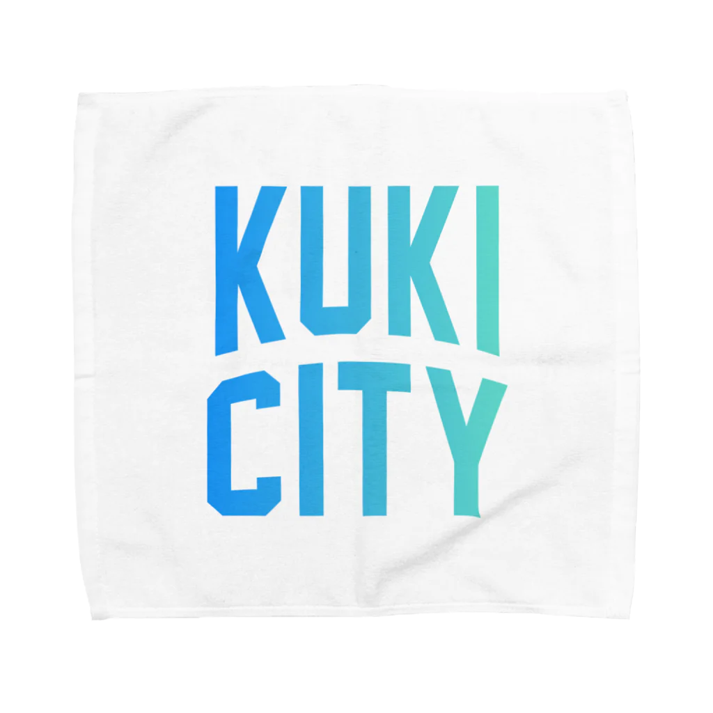 JIMOTOE Wear Local Japanの久喜市 KUKI CITY Towel Handkerchief