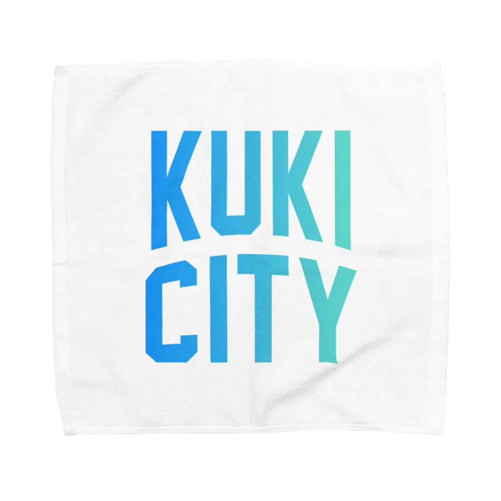 JIMOTO Wear Local Japanの久喜市 KUKI CITY タオルハンカチ