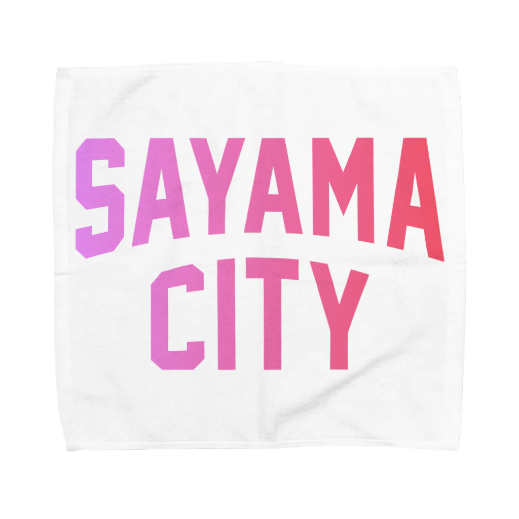 JIMOTO Wear Local Japanの狭山市 SAYAMA CITY タオルハンカチ