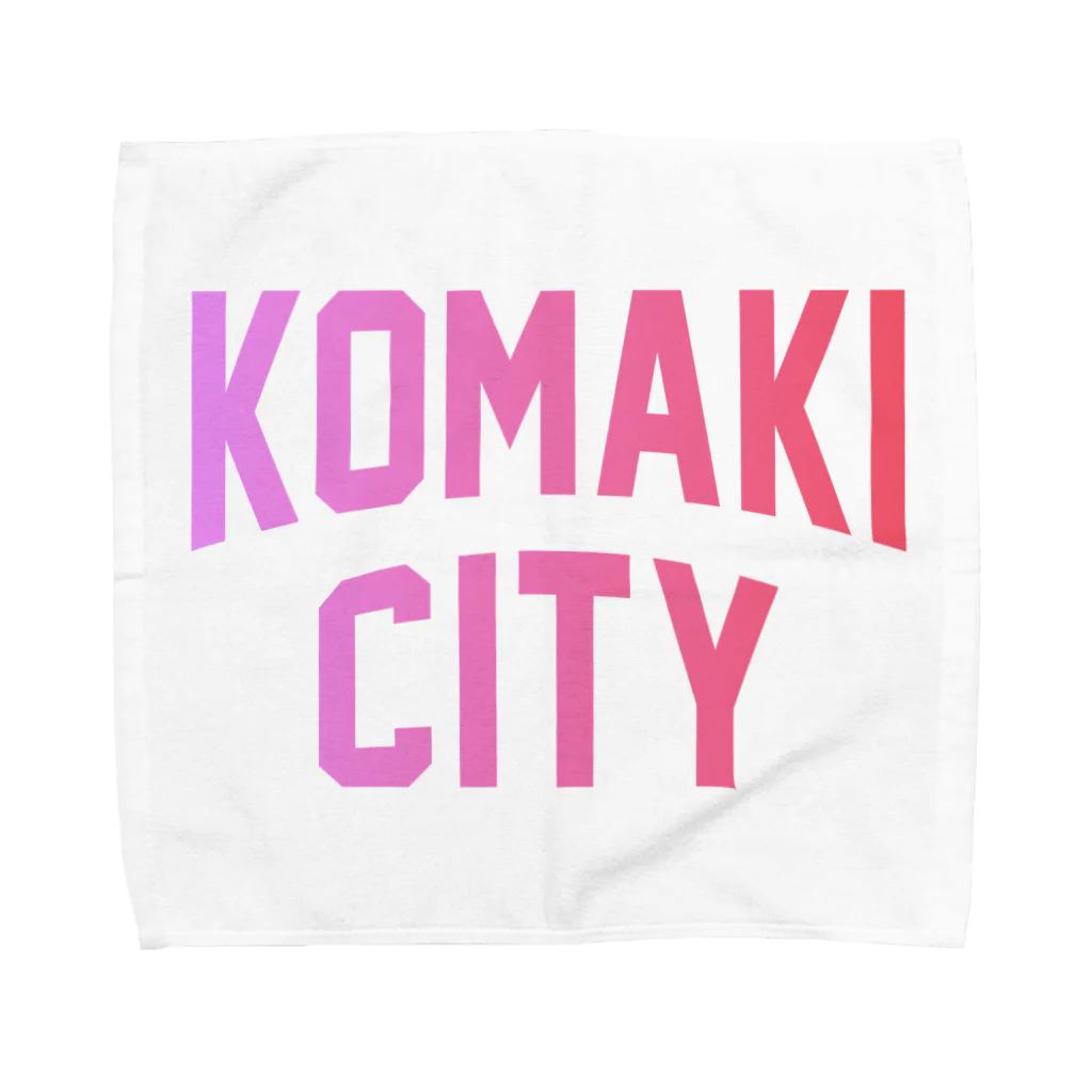 JIMOTOE Wear Local Japanの小牧市 KOMAKI CITY Towel Handkerchief