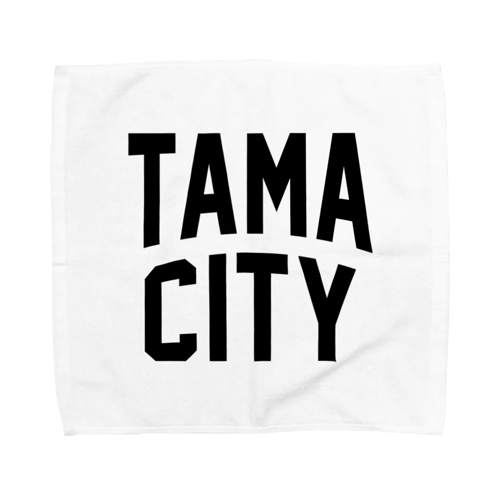 JIMOTO Wear Local Japanの多摩市 TAMA CITY タオルハンカチ