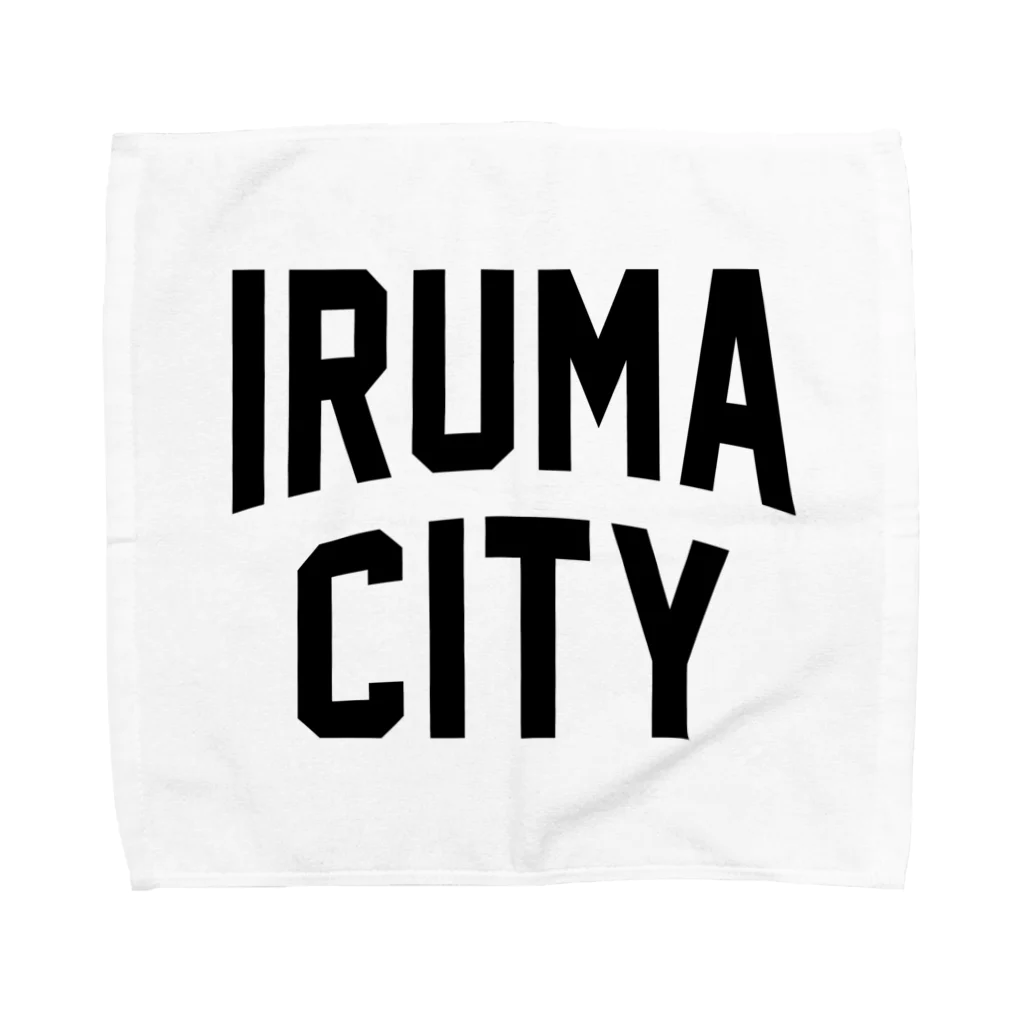 JIMOTO Wear Local Japanの入間市 IRUMA CITY タオルハンカチ