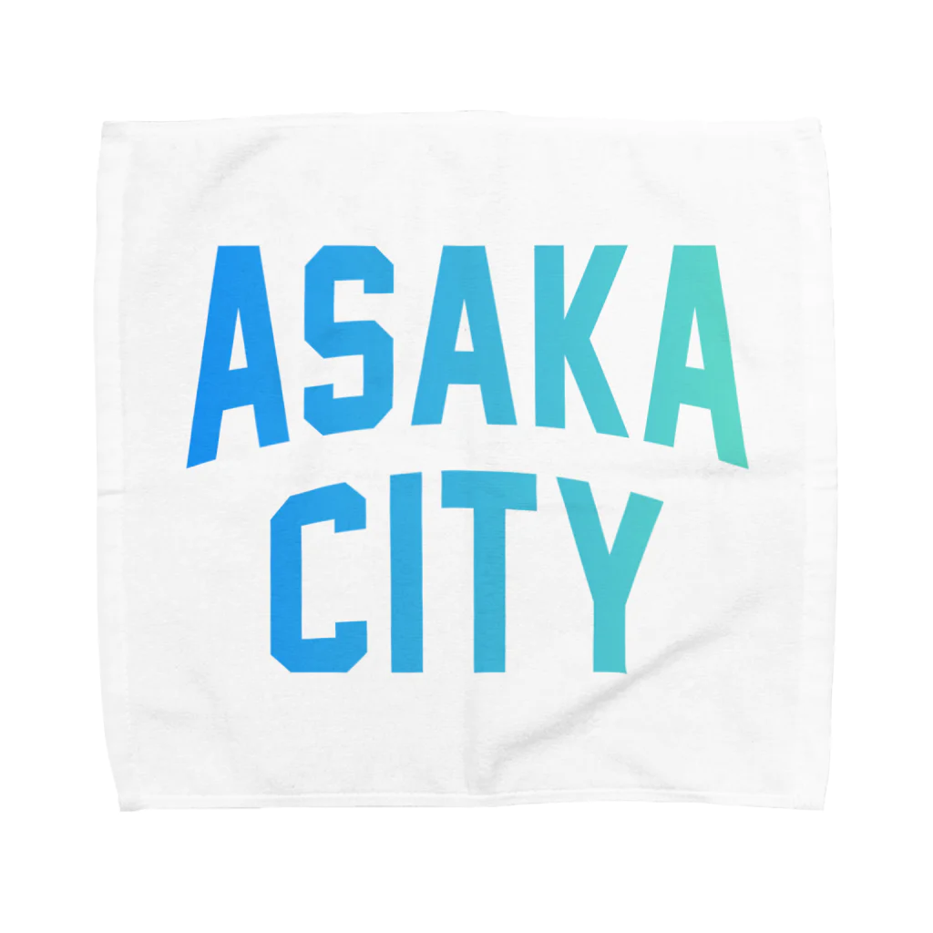 JIMOTOE Wear Local Japanの朝霞市 ASAKA CITY タオルハンカチ