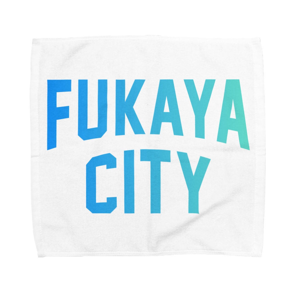 JIMOTO Wear Local Japanの深谷市 FUKAYA CITY Towel Handkerchief