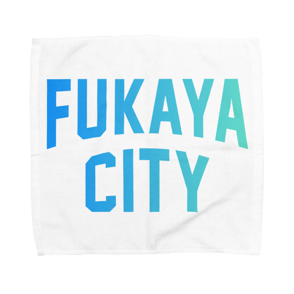 JIMOTO Wear Local Japanの深谷市 FUKAYA CITY タオルハンカチ