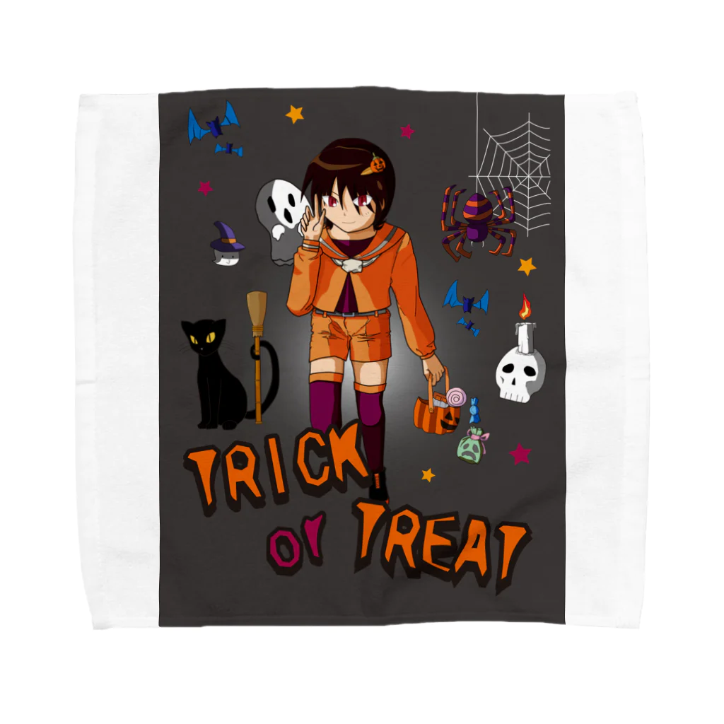 Drecome_Designの TRICK or TREAT? タオルハンカチ