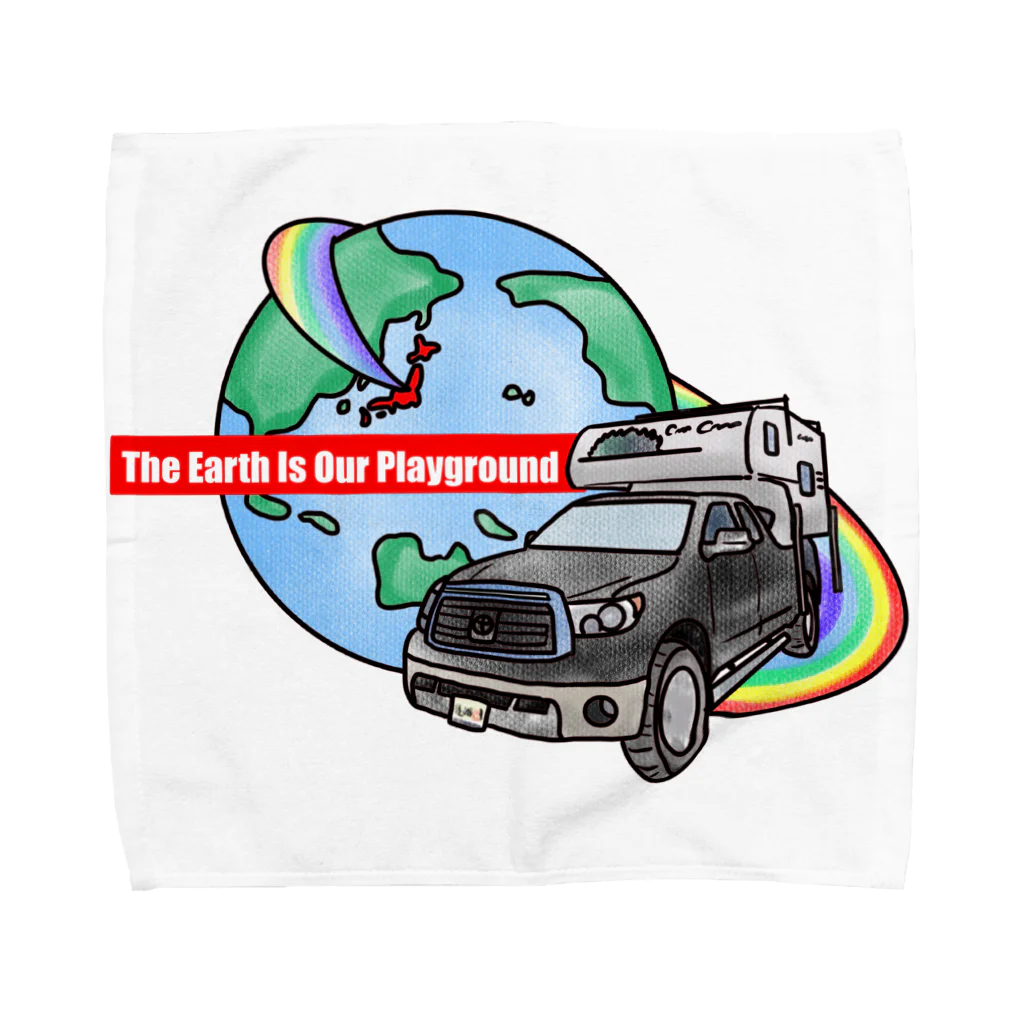 🌎地球が遊び場🌏のThe Earth Is Our Playground  Towel Handkerchief