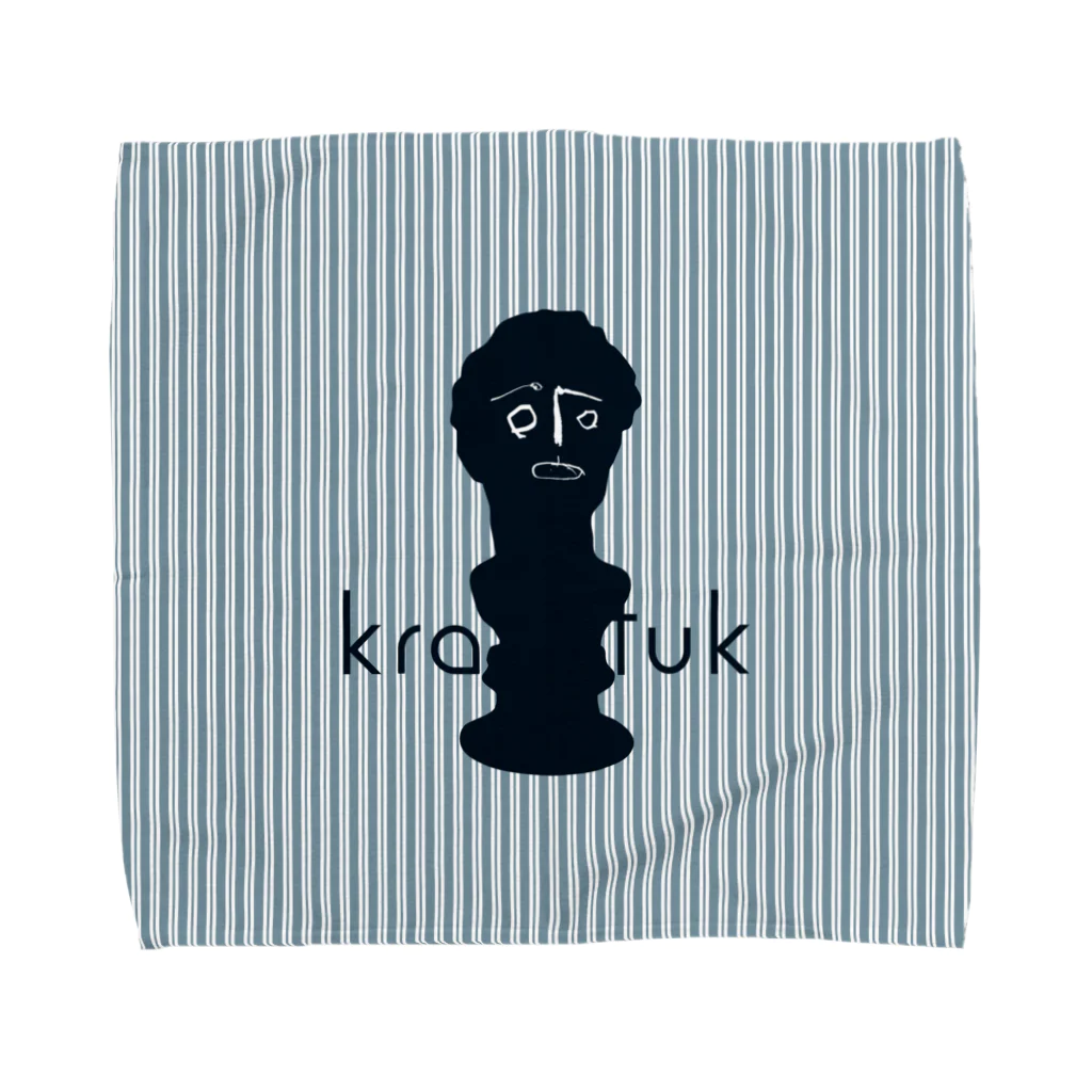 krakatukのjazzyな胸像 Towel Handkerchief