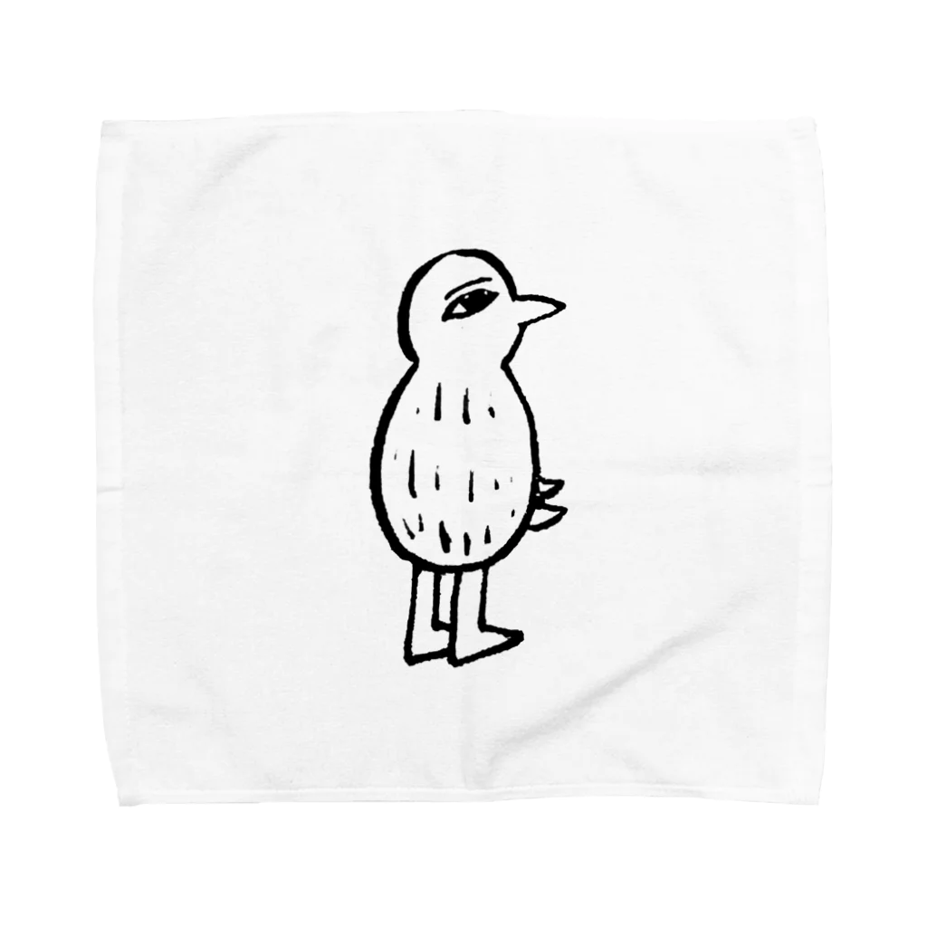 そらあるショップの阿磨比古　白黒 Towel Handkerchief