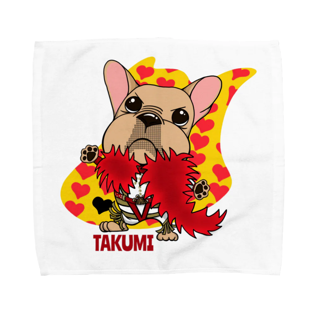 彩羽 匠 takumi irohaのわさイラスト Towel Handkerchief