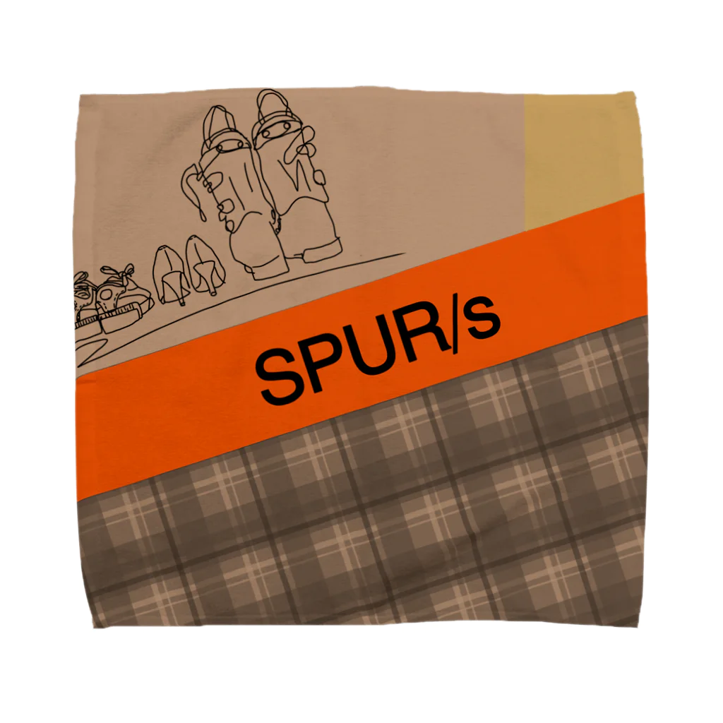 SPUR/sのSPUR/s（チェック）タオルハンカチ Towel Handkerchief