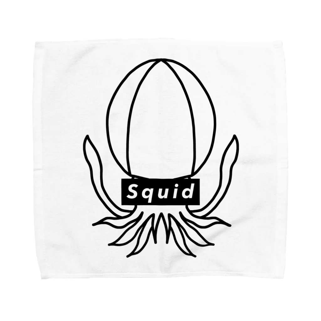 narookのSquid  Towel Handkerchief