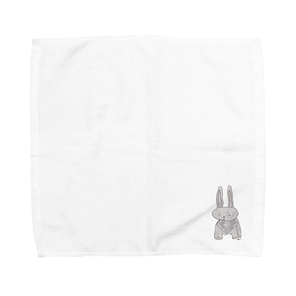 #自己満のカタマリのひだりてコレクション -usagi Towel Handkerchief