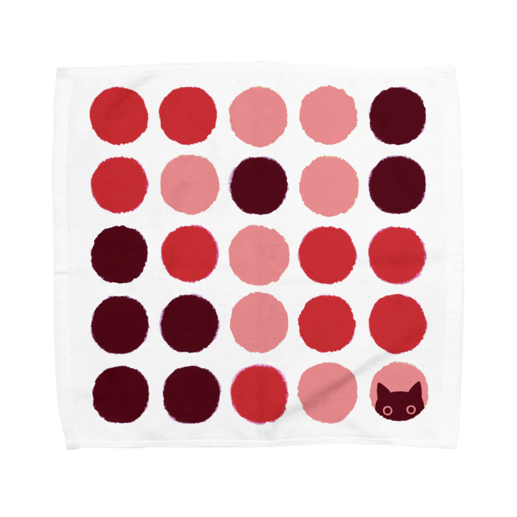 SU-KUのこっそり・朱鷺色 Towel Handkerchief