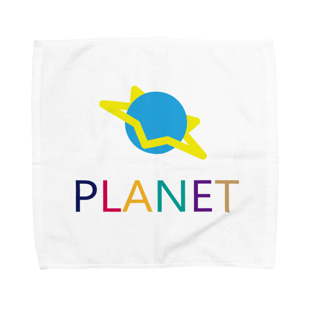 PLANET公式グッズのPLANET タオルハンカチ