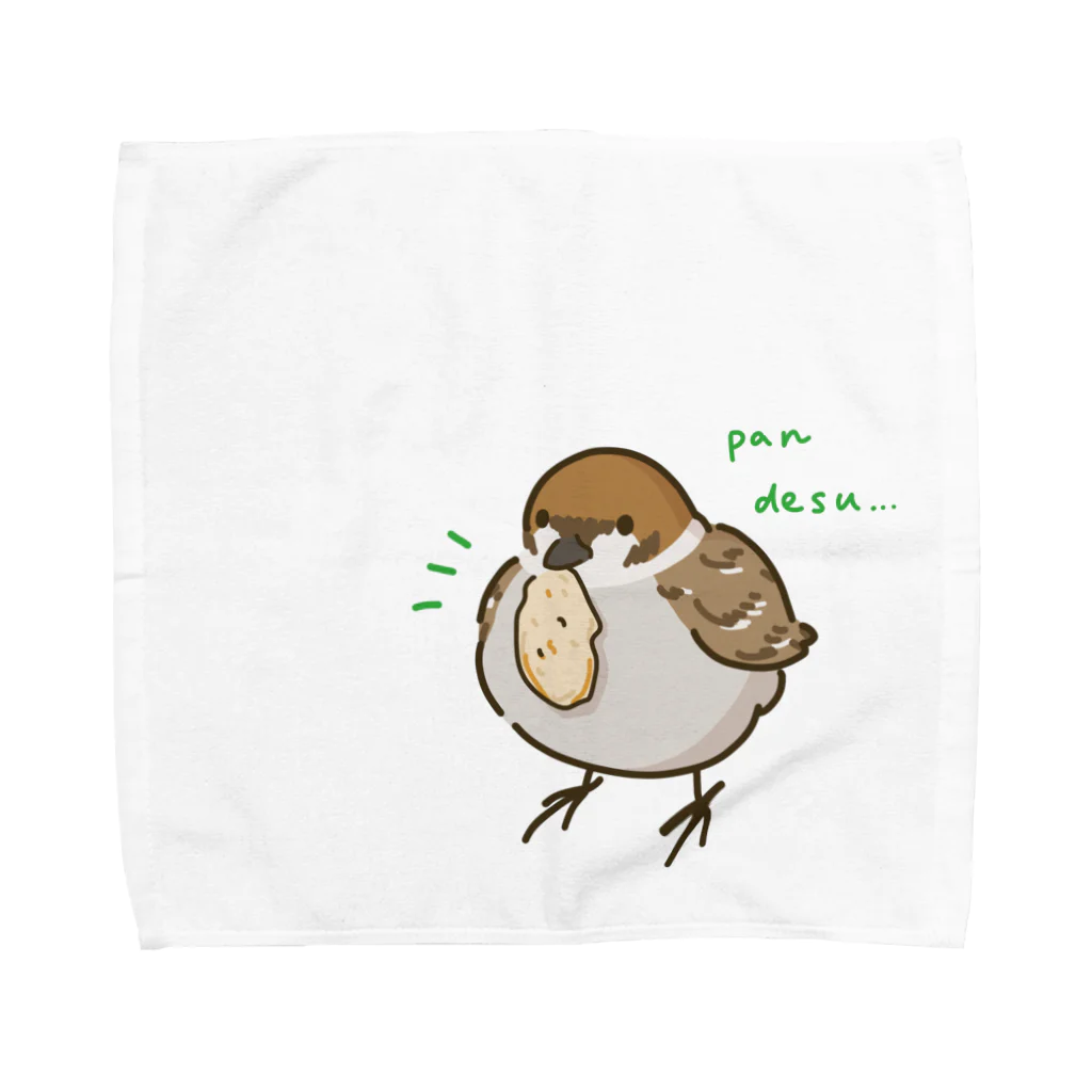 ◆だしのや◆のスズメのおくりもの Towel Handkerchief