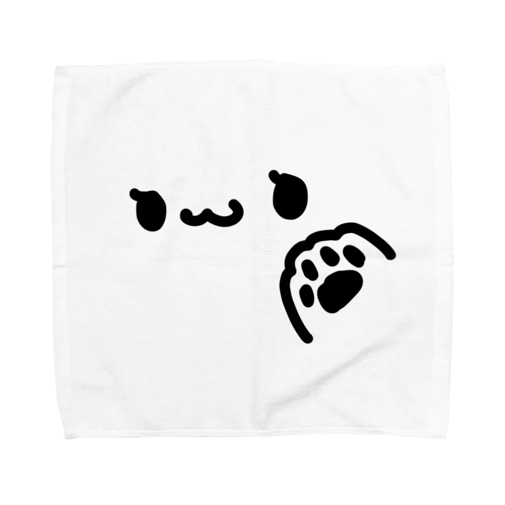 ちまとりーのくまにゃん Towel Handkerchief