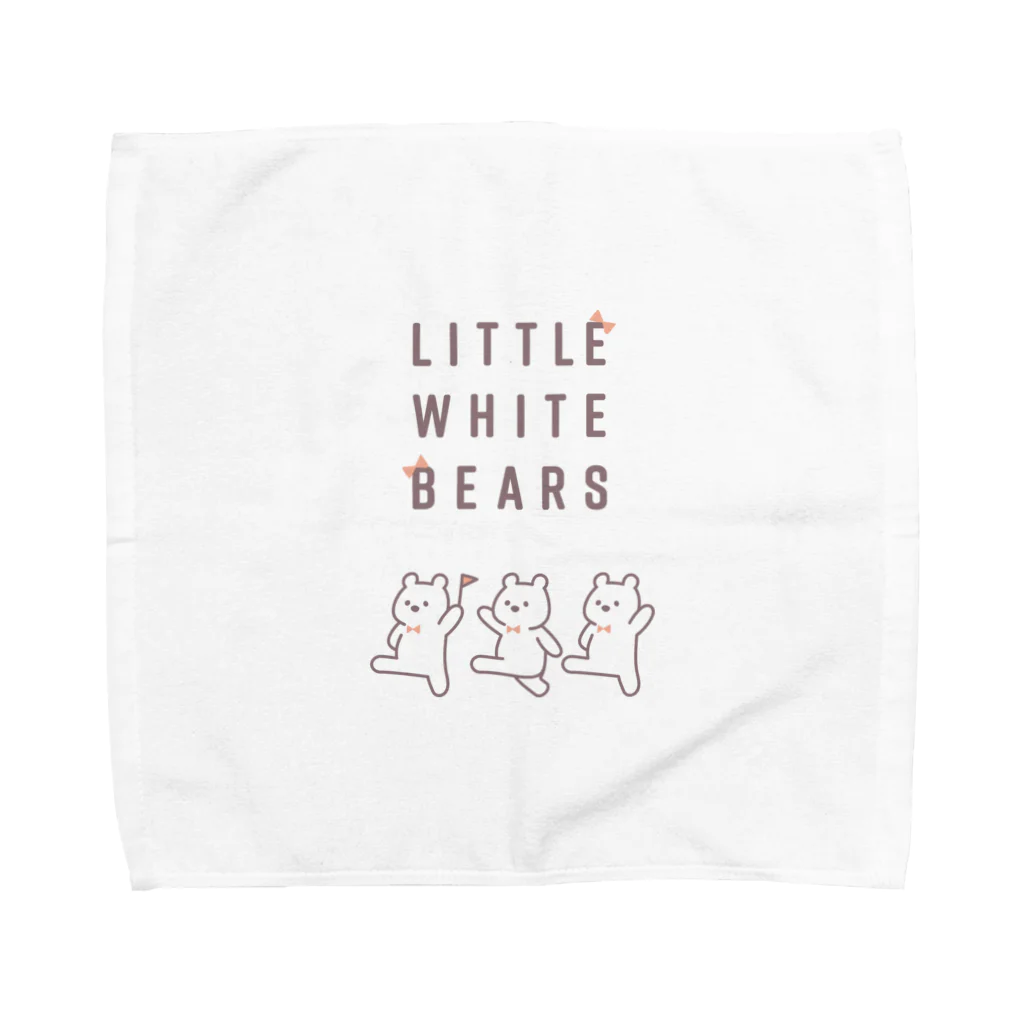 はるきちのLITTLE WHITE BEARS(行進ver.） Towel Handkerchief