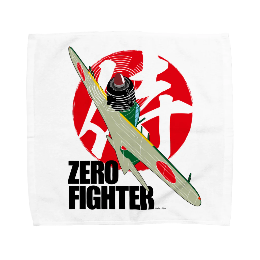 Atelier NyaoのZERO FIGHTER 空の侍 Towel Handkerchief