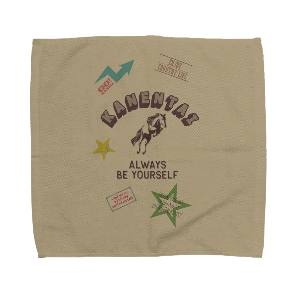 UNIREBORN WORKS ORIGINAL DESGIN SHOPのKANENTAI Towel Handkerchief