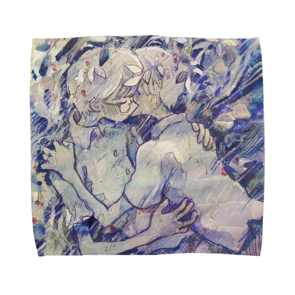 でするなの五月雨 Towel Handkerchief