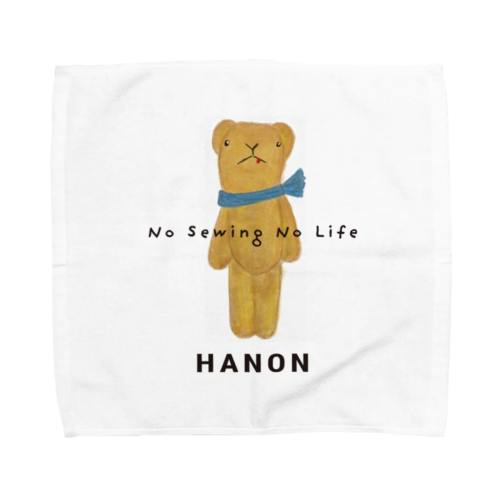 HANONのNo sewing No life タオルハンカチ