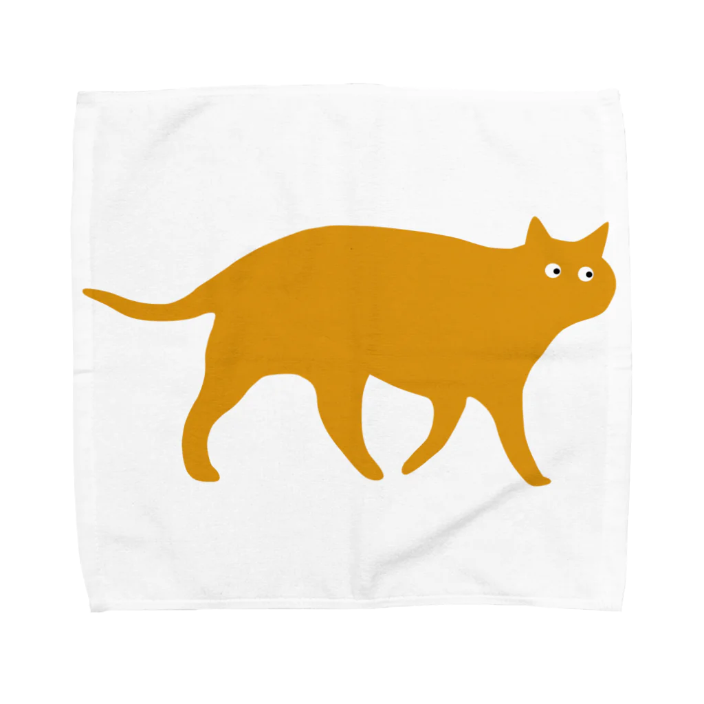 JTadano Collectionのおまわり猫 パポ君 / PAPO Towel Handkerchief