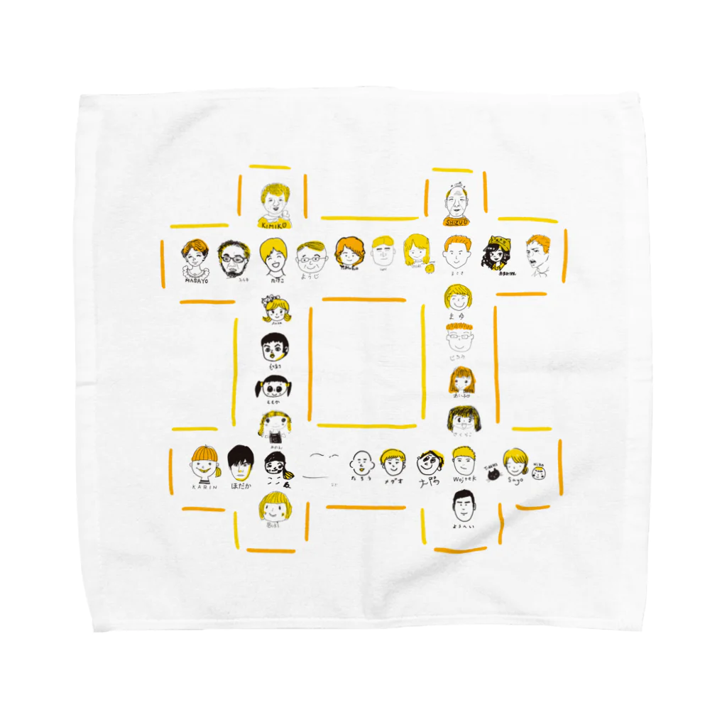 ふくすけのThe KIMIKO Towel Handkerchief