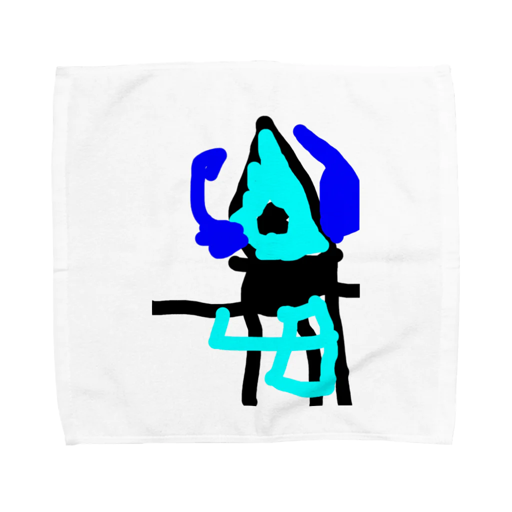 nakayoshikittochanのきんにくマッチョ Towel Handkerchief